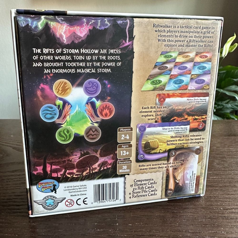 Riftwalker A Storm Hollow Tactical Card Game Beautiful Artwork 30 minutes - Picture 2 of 13